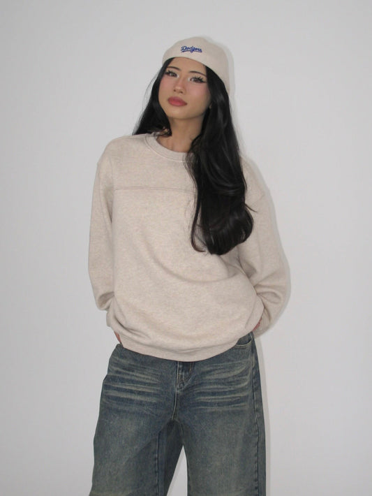 Beige Crewneck