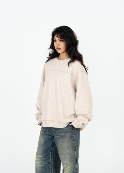 Beige Crewneck