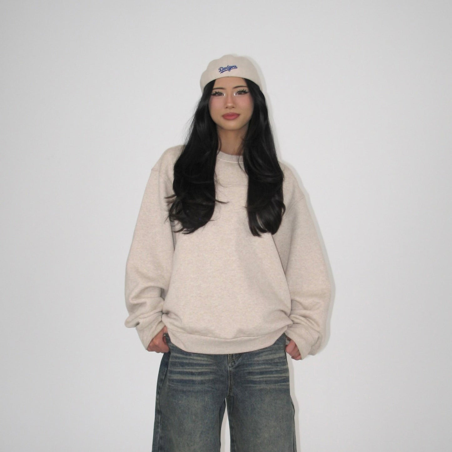 Beige Crewneck